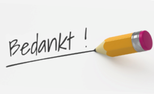 Bedankt